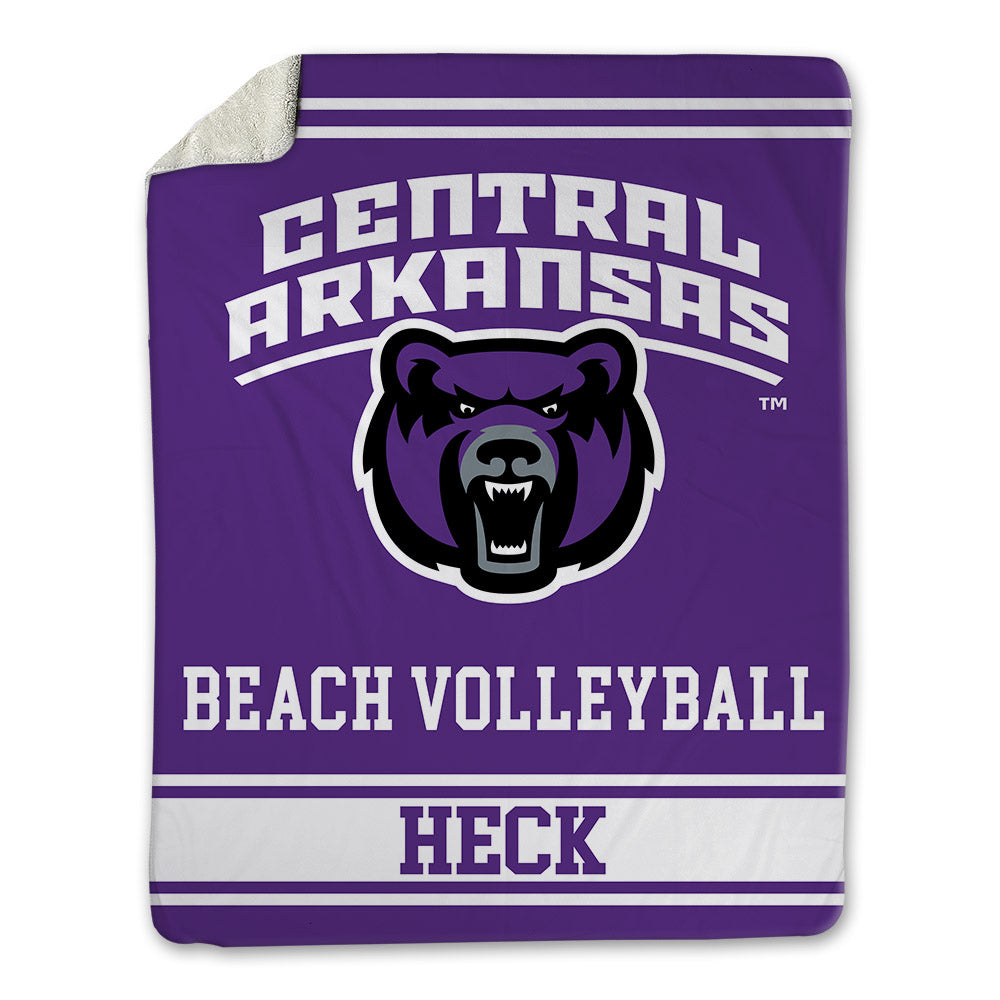 Central Arkansas - NCAA Beach Volleyball : Allison Heck - Blanket-0