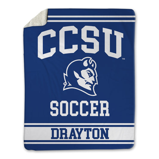 CCSU - NCAA Men's Soccer : Ryan Drayton - Blanket-0
