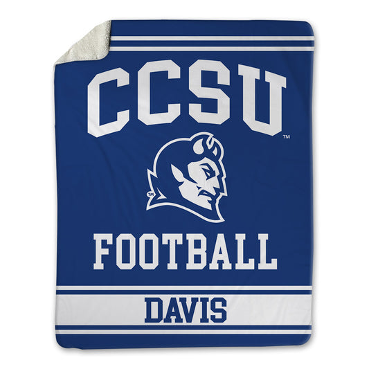 CCSU - NCAA Football : Mykhi Davis - Blanket-0