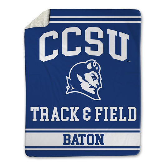 CCSU - NCAA Men's Track & Field : Zane Baton - Blanket-0