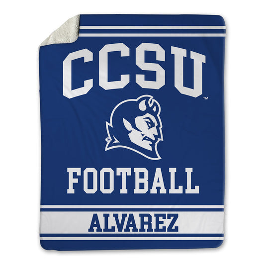CCSU - NCAA Football : Matthew Alvarez - Blanket-0