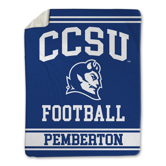 CCSU - NCAA Football : Ryan Pemberton - Blanket-0