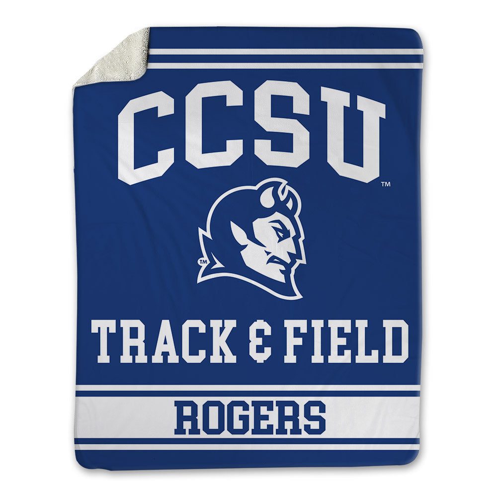 CCSU - NCAA Men's Track & Field : Jacob Rogers - Blanket-0