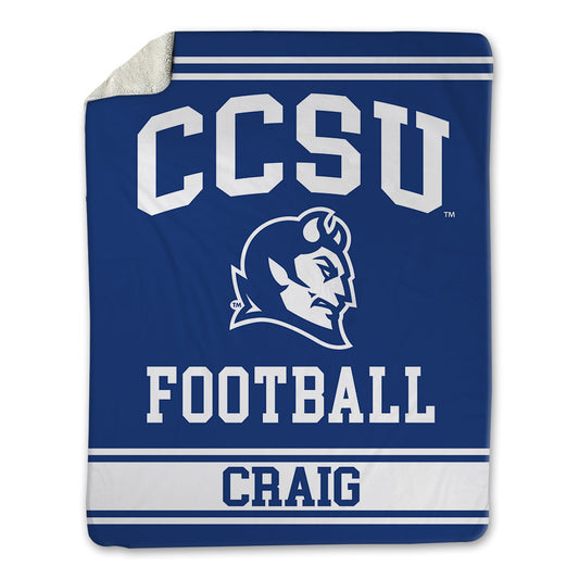 CCSU - NCAA Football : Ahmad Craig - Blanket-0