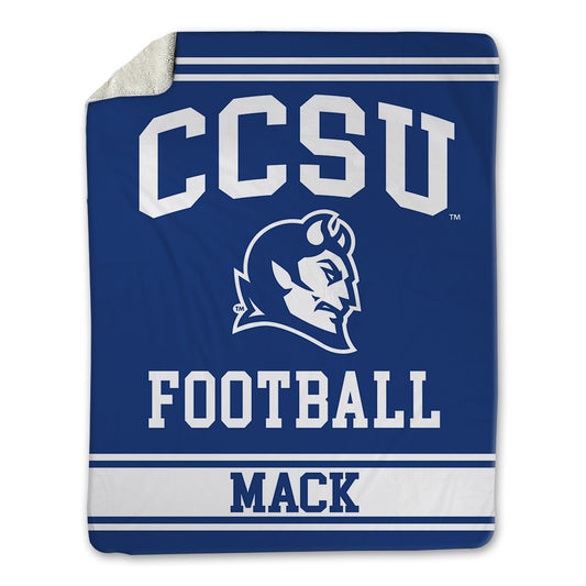 CCSU - NCAA Football : Jaylen Mack - Blanket-0