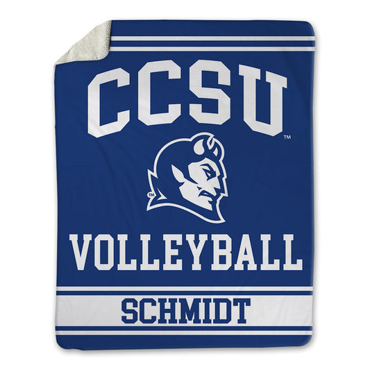 CCSU - NCAA Women's Volleyball : Hanley Schmidt - Blanket-0