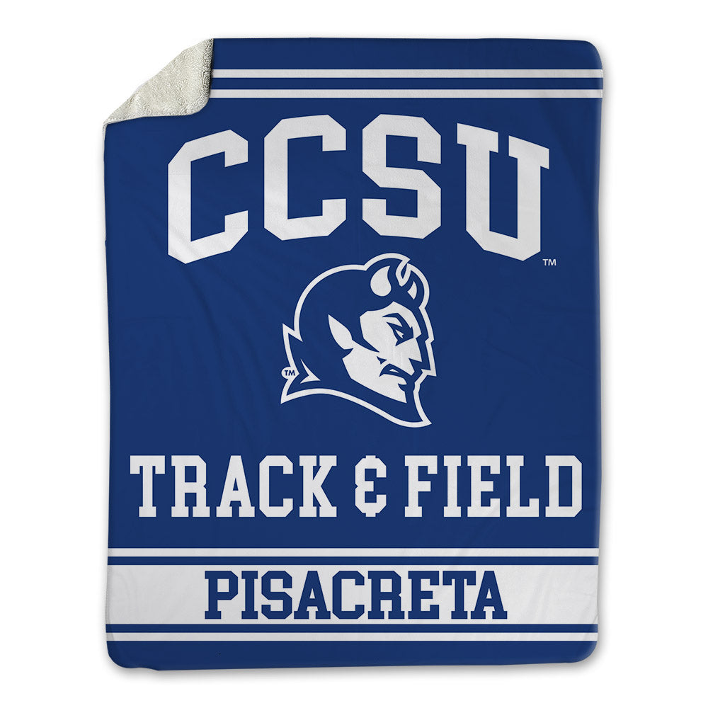 CCSU - NCAA Men's Track & Field : Angelo Pisacreta - Blanket-0