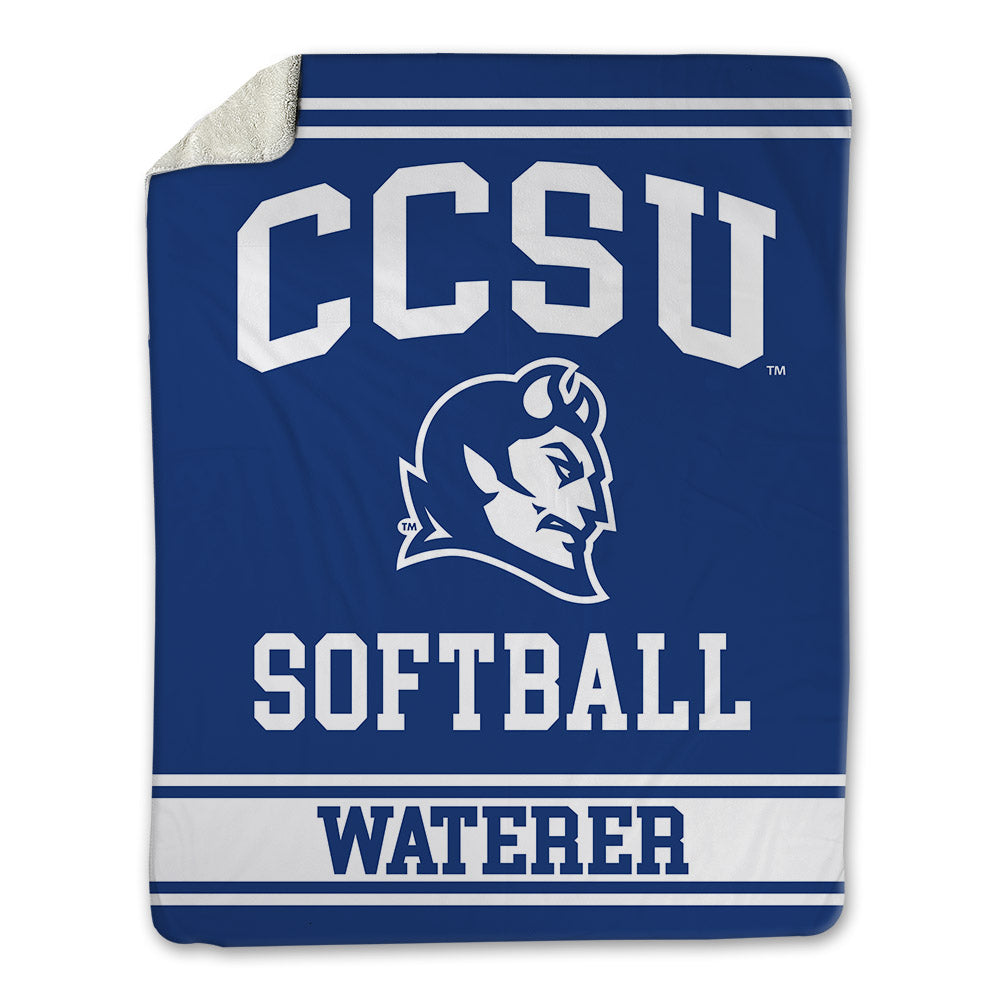 CCSU - NCAA Softball : Lilly Waterer - Blanket-0