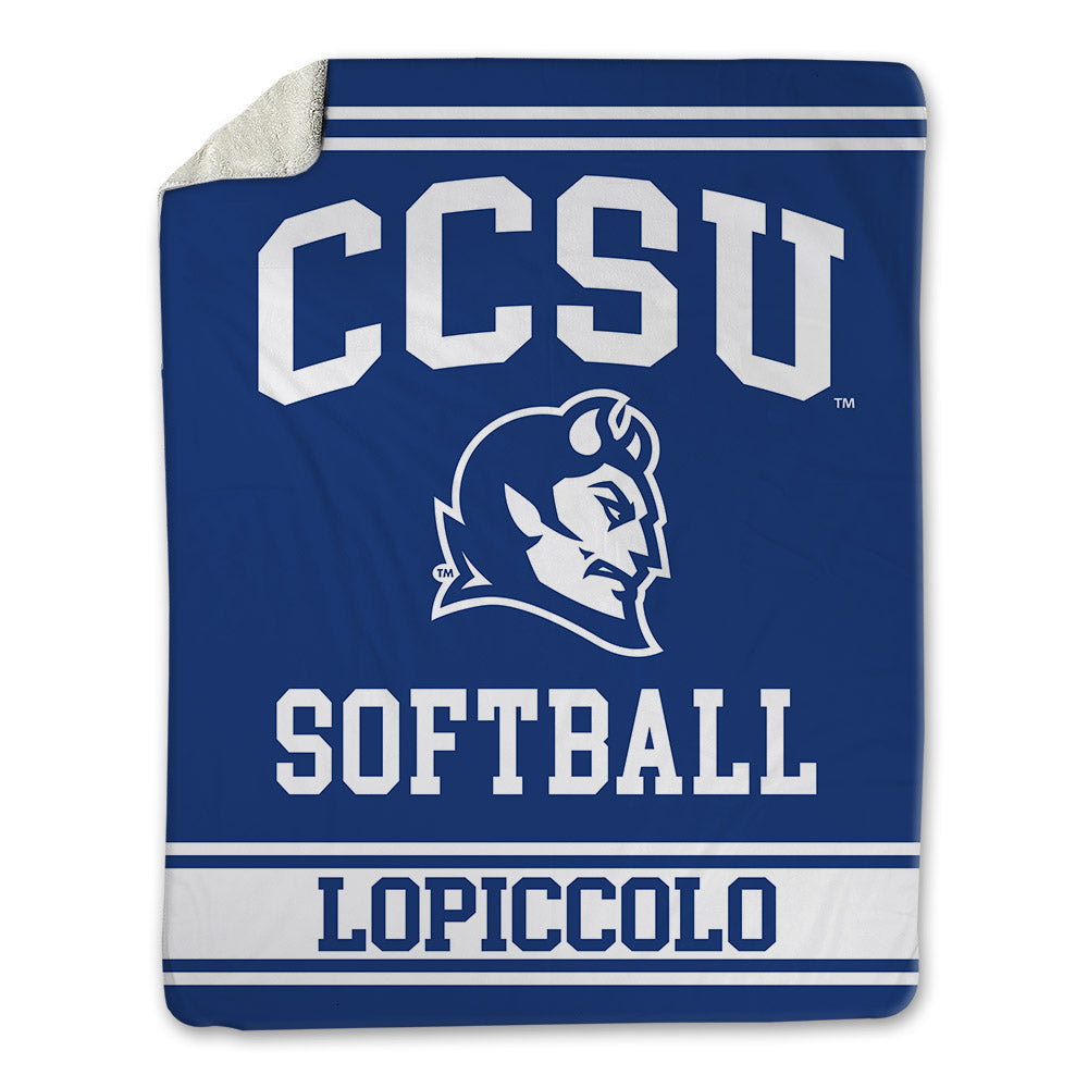 CCSU - NCAA Softball : Sophia Lopiccolo - Blanket-0