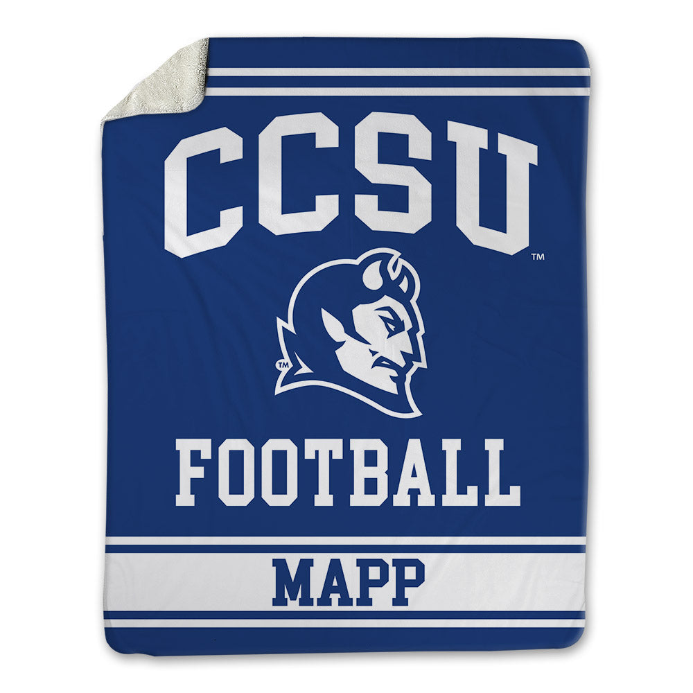 CCSU - NCAA Football : Malachi Mapp - Blanket-0