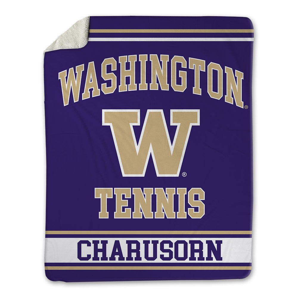 Washington - NCAA Men's Tennis : Penn Charusorn - Blanket-0