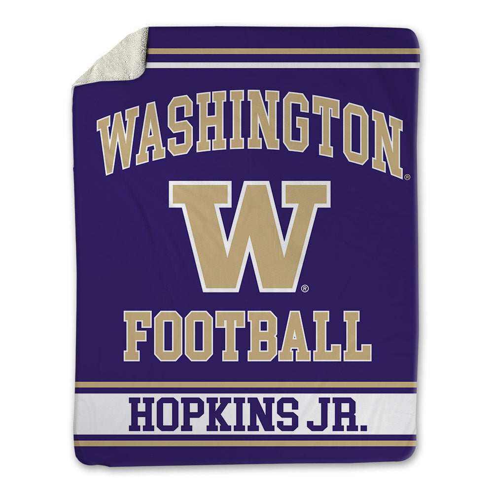 Washington - NCAA Football : Milton Hopkins Jr. - Blanket-0