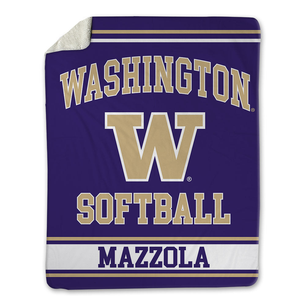 Washington - NCAA Softball : Sophi Mazzola - Blanket-0