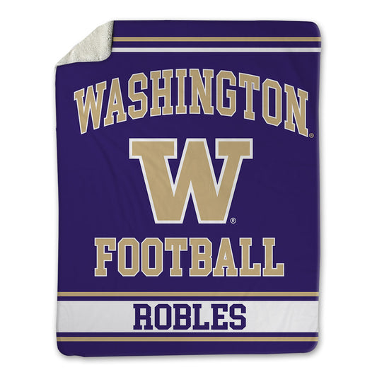 Washington - NCAA Football : Tyler Robles - Blanket-0