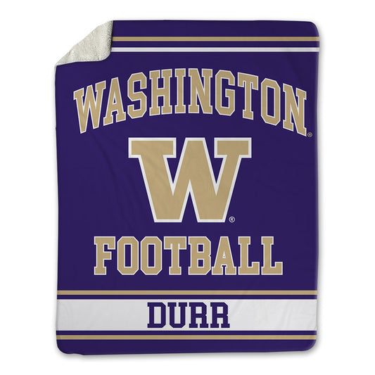 Washington - NCAA Football : Elijah Durr - Blanket-0
