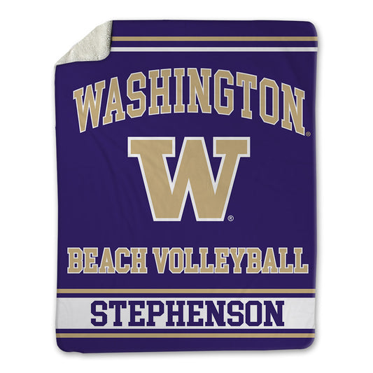 Washington - NCAA Beach Volleyball : Piper Stephenson - Blanket-0