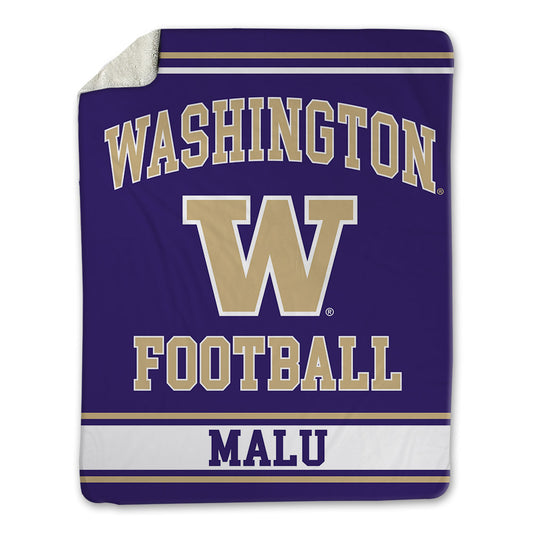 Washington - NCAA Football : Ta'Amilo Malu - Blanket-0