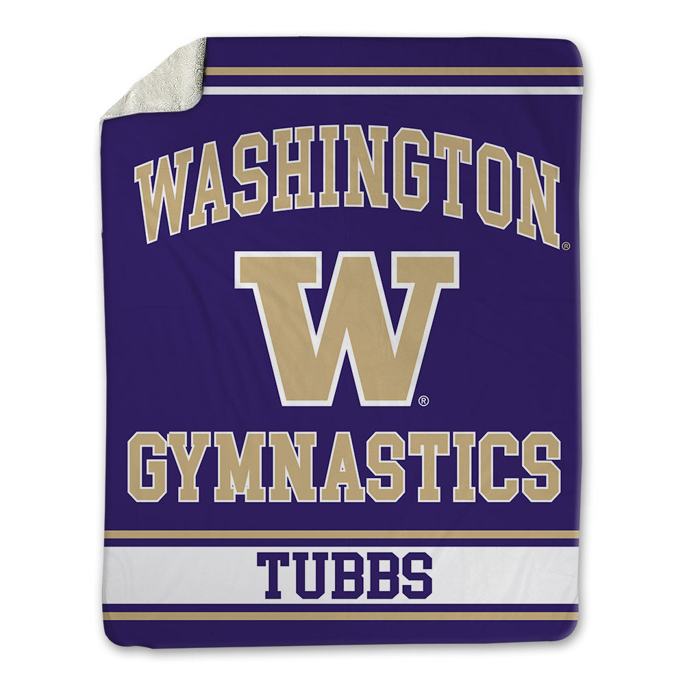 Washington - NCAA Women's Gymnastics : Lilly Tubbs - Blanket-0