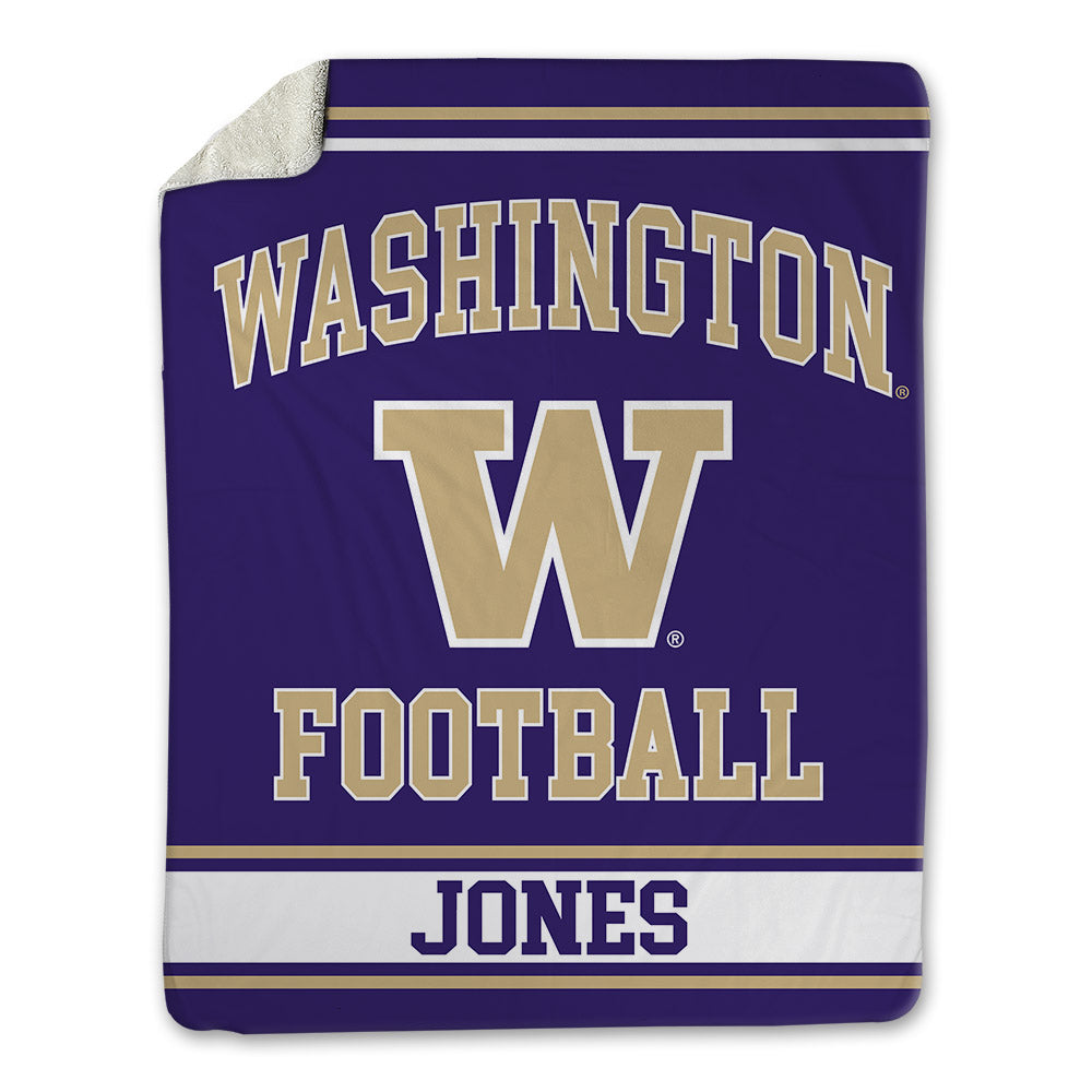 Washington - NCAA Football : Jeron Jones - Blanket-0