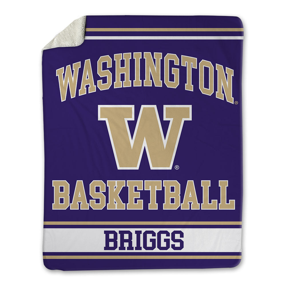 Washington - NCAA Women's Basketball : Chloe Briggs - Blanket-0