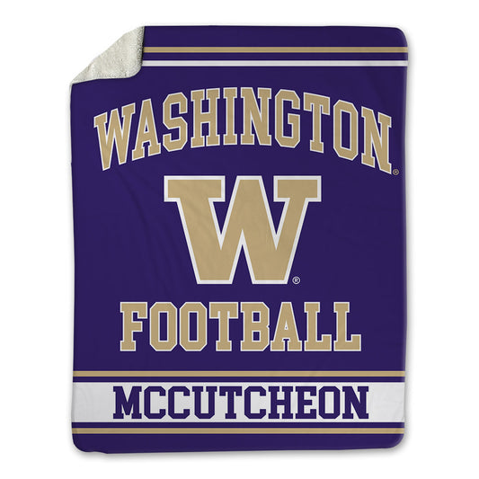 Washington - NCAA Football : Dyson McCutcheon - Blanket-0