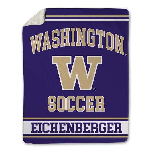 Washington - NCAA Women's Soccer : Kalea Eichenberger - Blanket-0