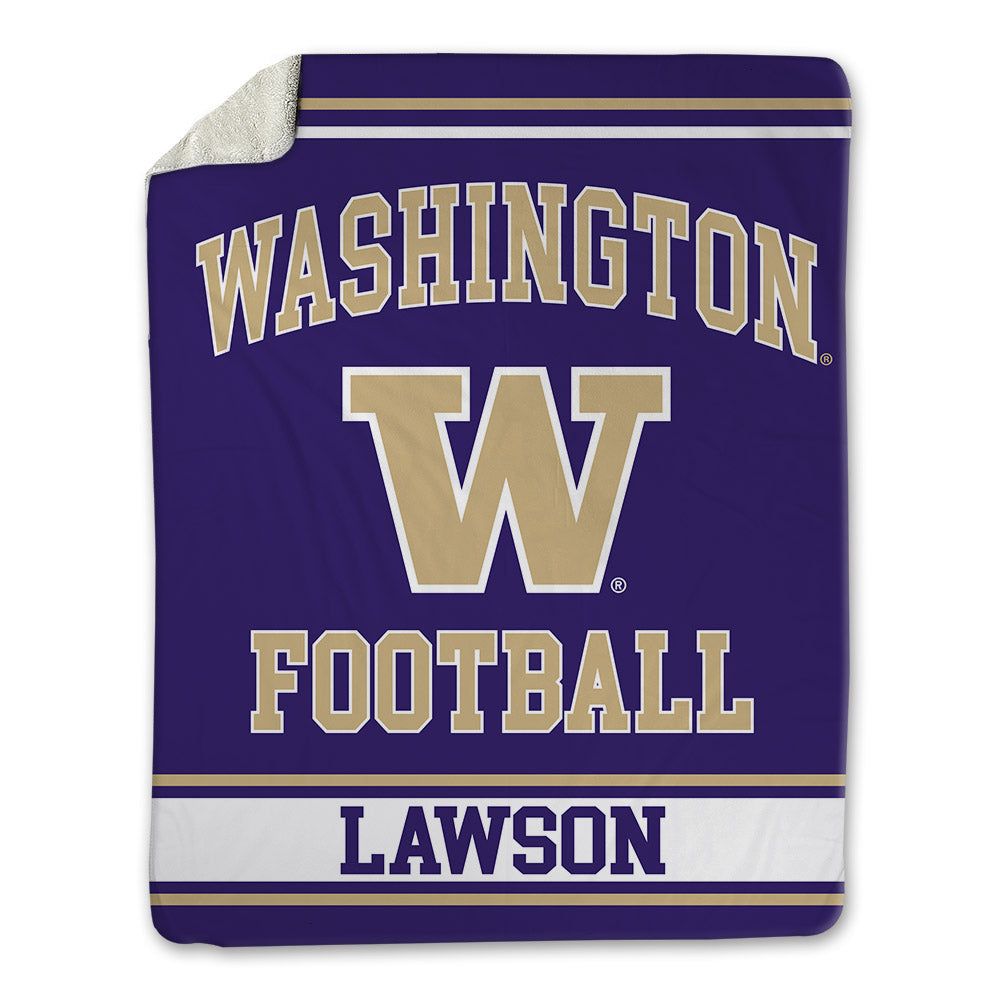 Washington - NCAA Football : Chris Lawson - Blanket-0