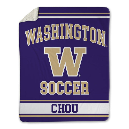 Washington - NCAA Women's Soccer : ANGELICA Chou - Blanket-0