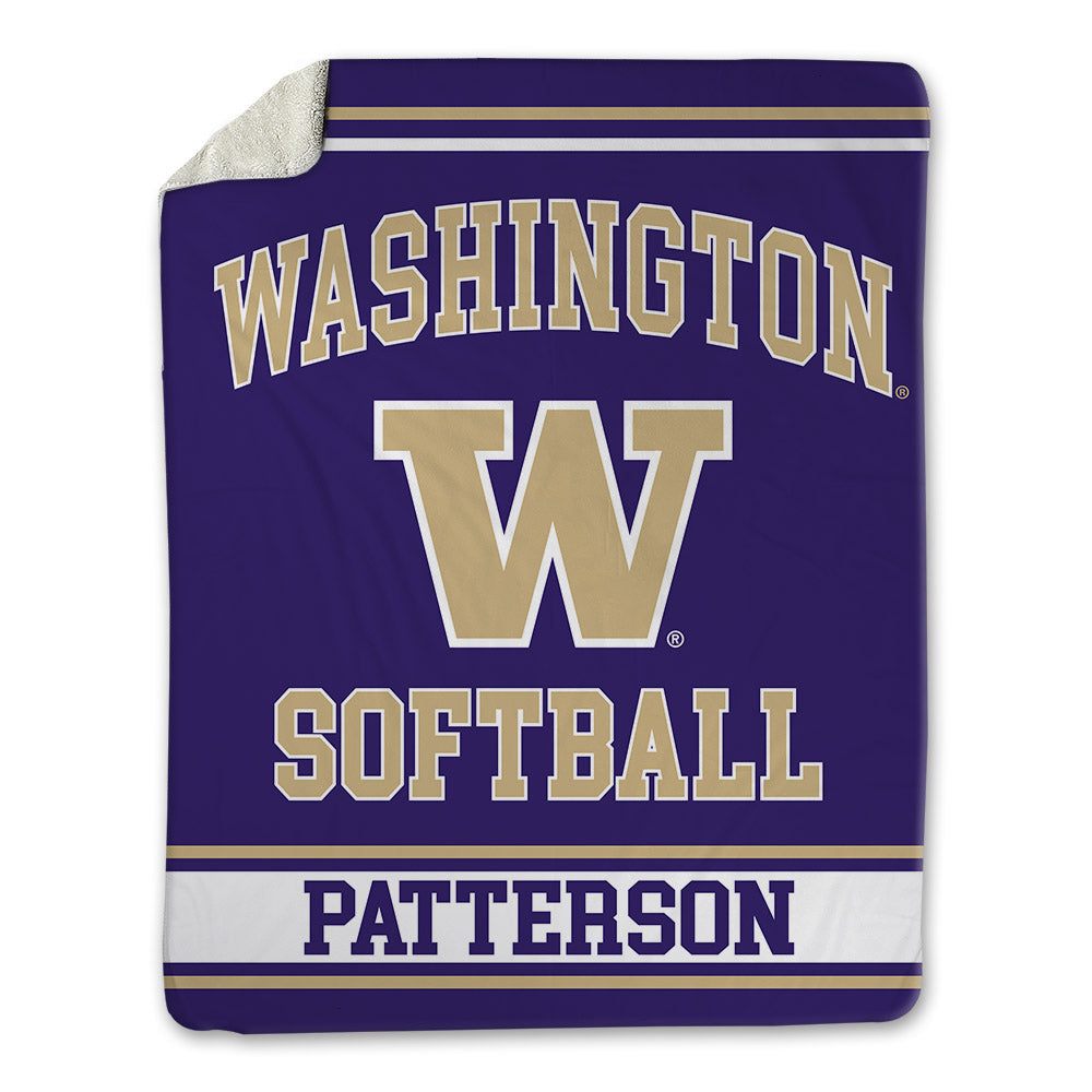 Washington - NCAA Softball : Zuri Patterson - Blanket-0