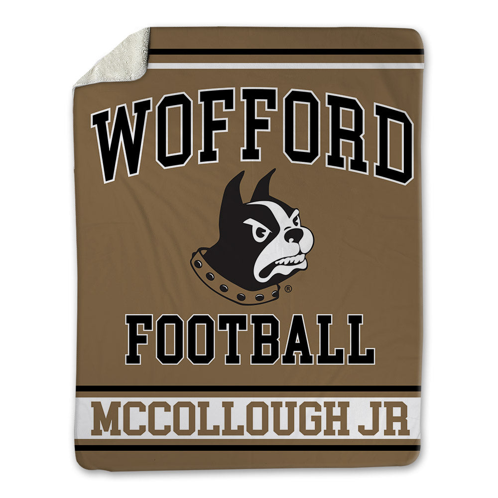 Wofford - NCAA Football : Ramon McCollough Jr - Blanket-0