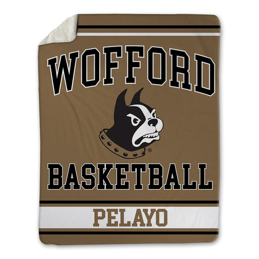 Wofford - NCAA Women's Basketball : Angelina Pelayo - Blanket-0