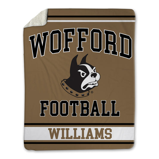 Wofford - NCAA Football : Alijah Williams - Blanket-0