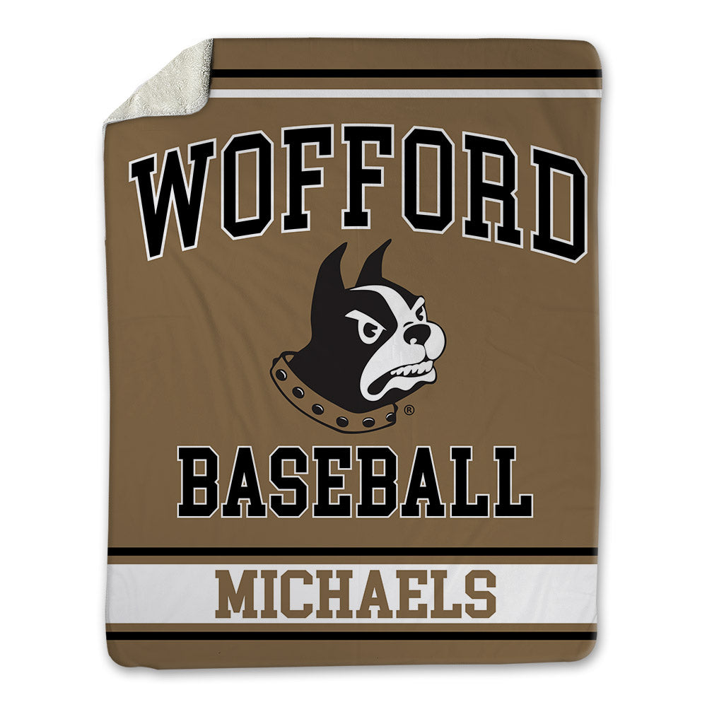 Wofford - NCAA Baseball : Kenny Michaels - Blanket-0