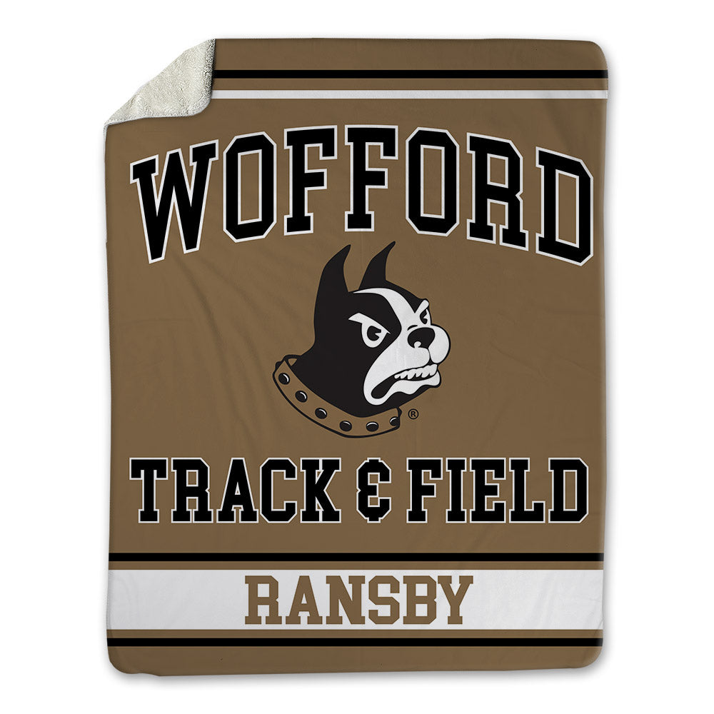 Wofford - NCAA Men's Track & Field : Nigel Ransby - Blanket-0