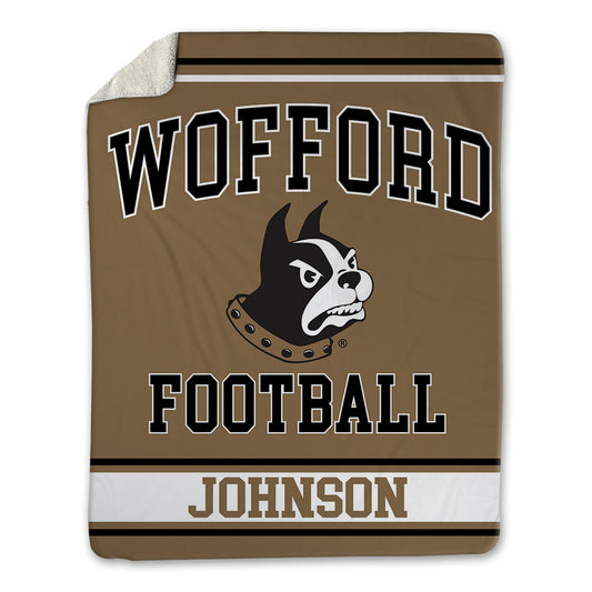 Wofford - NCAA Football : Jordan Johnson - Blanket-0