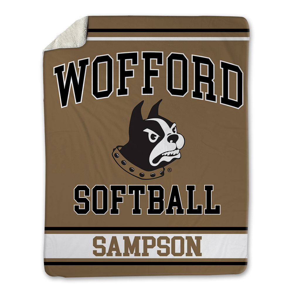Wofford - NCAA Softball : Rivers Sampson - Blanket-0