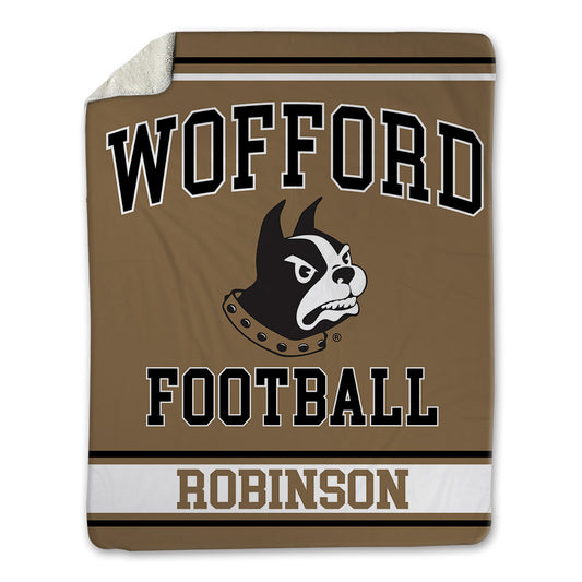 Wofford - NCAA Football : Cameron Robinson - Blanket-0