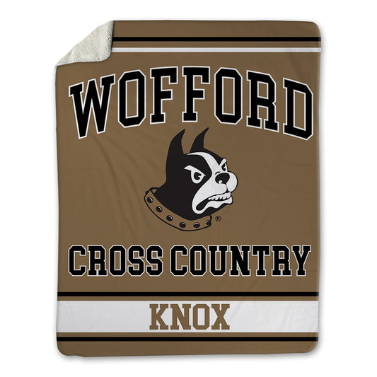 Wofford - NCAA Men's Cross Country : Turner Knox - Blanket-0
