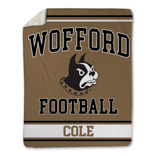 Wofford - NCAA Football : Nate Cole - Blanket-0
