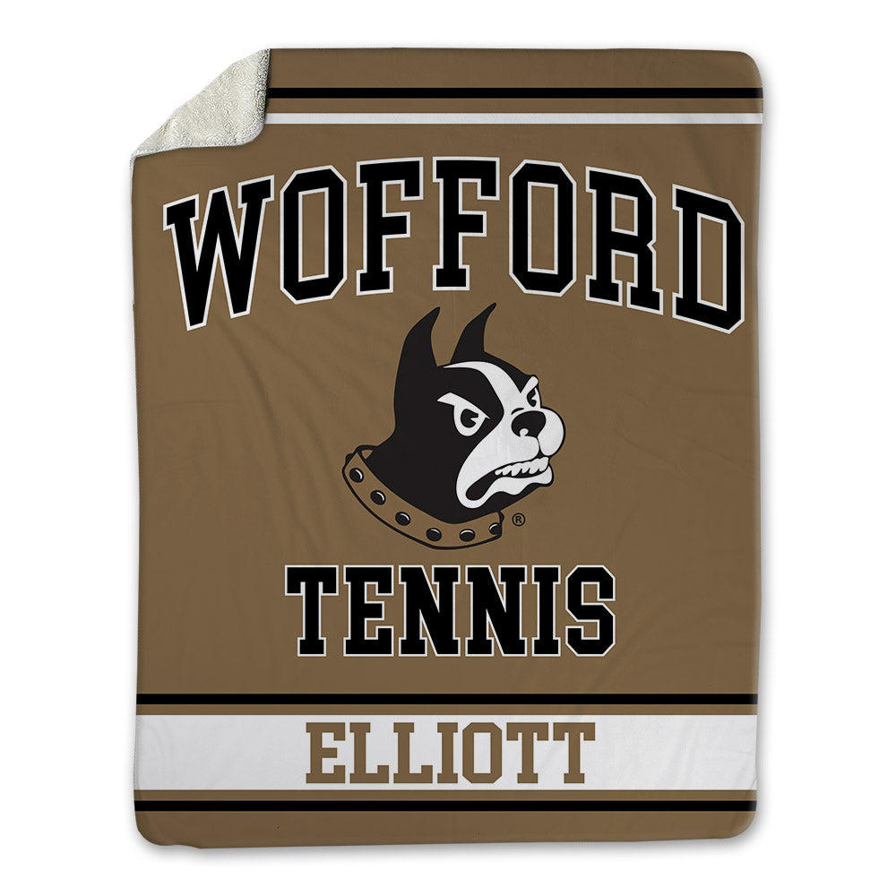 Wofford - NCAA Women's Tennis : Chloe Elliott - Blanket-0