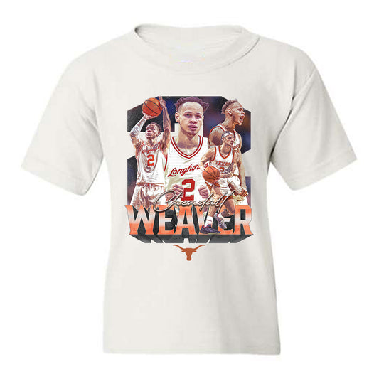 Texas - NCAA Men's Basketball : Chendall Weaver - Youth T-Shirt-0