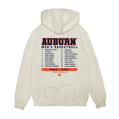 Auburn - NCAA Men's Basketball : - Team Roster Premium Hooded Sweatshirt-1