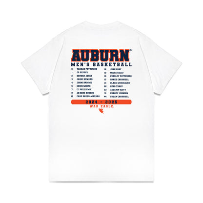 Auburn - NCAA Men's Basketball : - Team Roster Premium T-Shirt-1