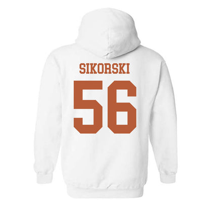 Texas - NCAA Football : Dylan Sikorski - Classic Shersey Hooded Sweatshirt-1