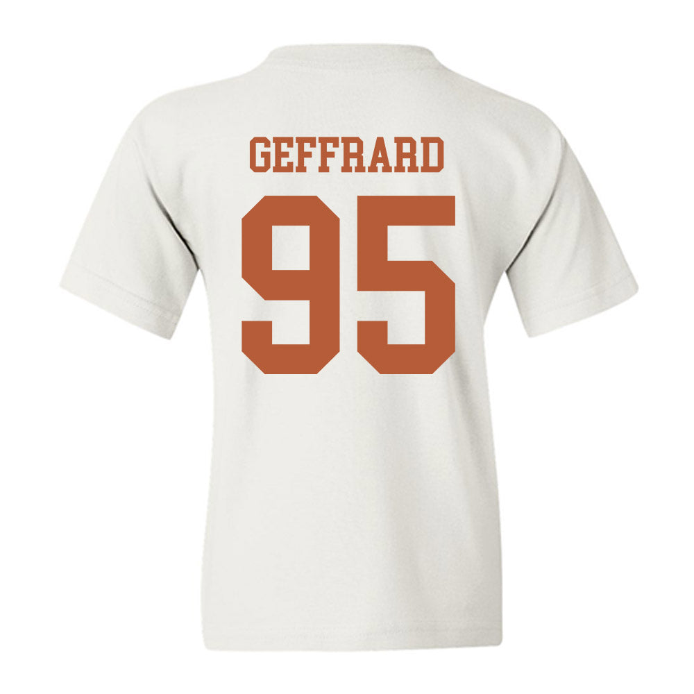 Texas - NCAA Football : Ian Geffrard - Classic Shersey Youth T-Shirt-1
