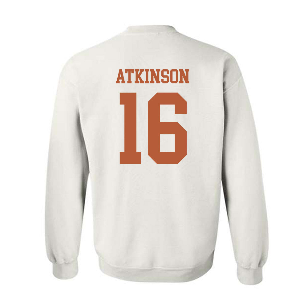 Texas - NCAA Football : Tyler Atkinson - Classic Shersey Crewneck Sweatshirt-1