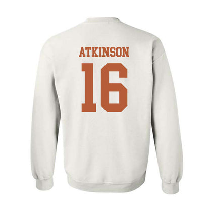 Texas - NCAA Football : Tyler Atkinson - Classic Shersey Crewneck Sweatshirt-1