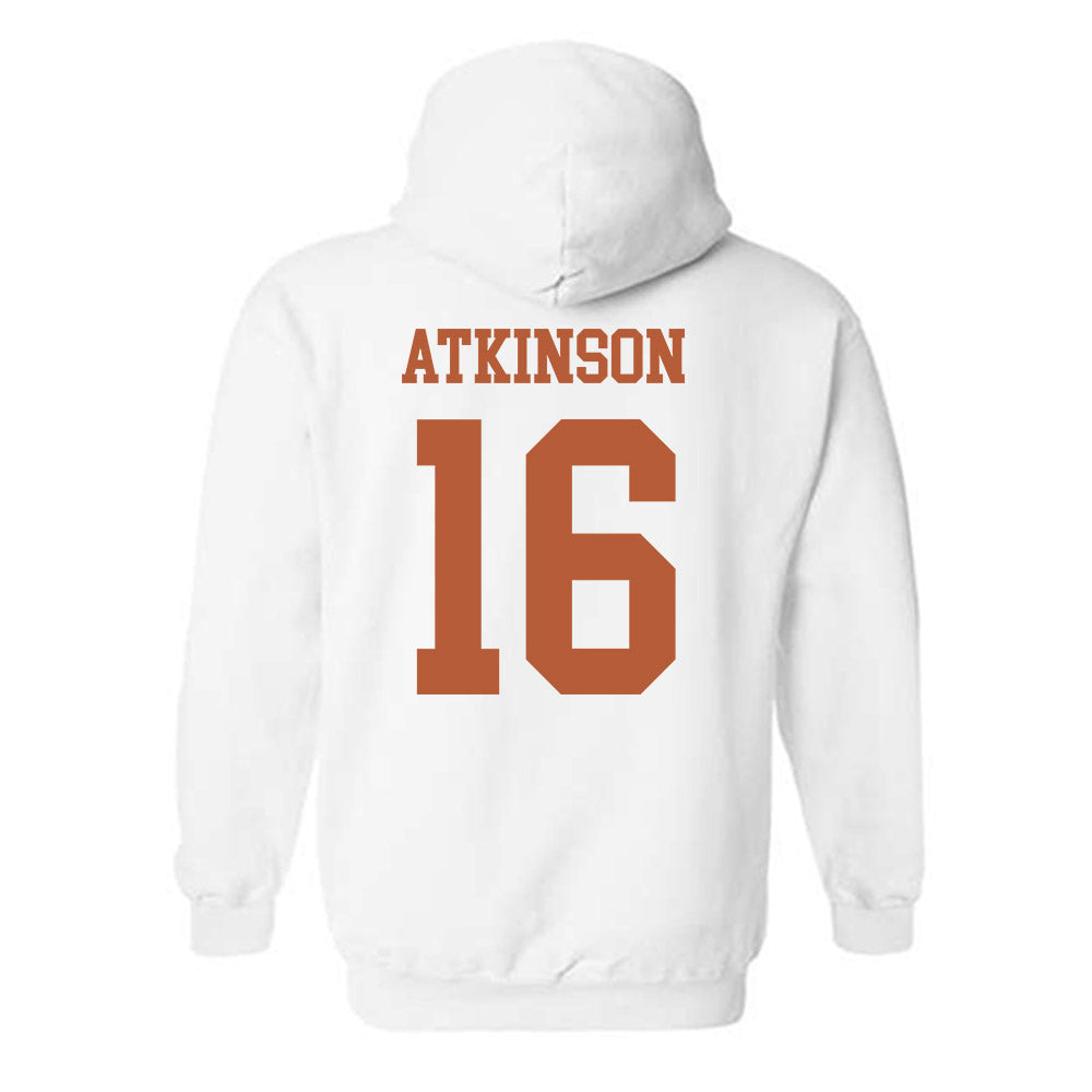 Texas - NCAA Football : Tyler Atkinson - Classic Shersey Hooded Sweatshirt-1