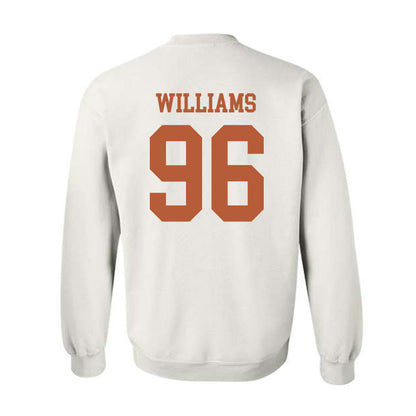 Texas - NCAA Football : Zion Williams - Classic Shersey Crewneck Sweatshirt-1