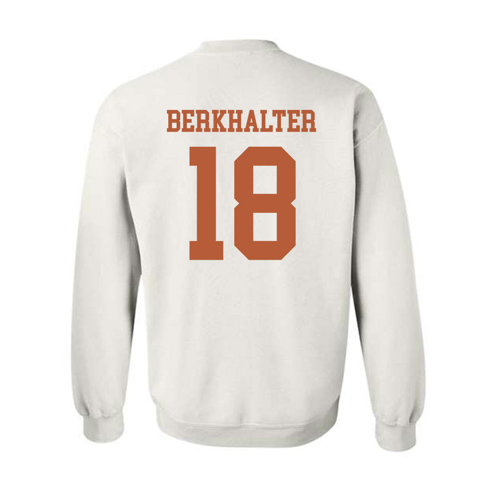 Texas - NCAA Football : Sterling Berkhalter - Classic Shersey Crewneck Sweatshirt-1